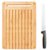 Functional Form bambukinės lentelės duonai ir duonos peilio komplektas