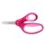 „Glitter“ vaikiškos žirklės, rožinės (13 cm)