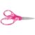 SoftGrip™ Big vaikiškos žirklės, Rožinė gėlė (15 cm)